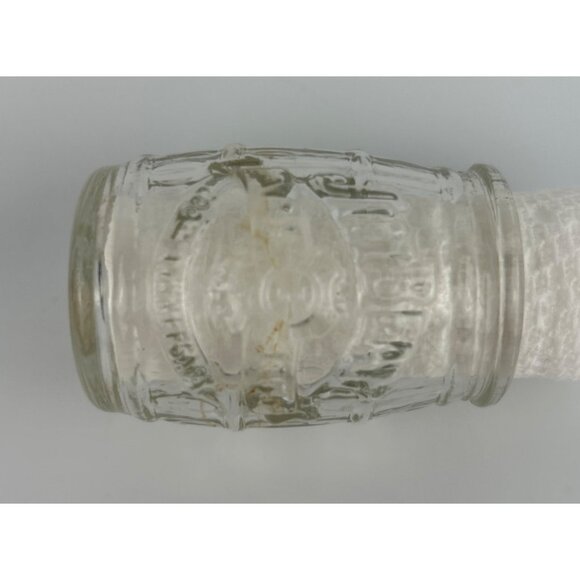 Jim Beam Devils Cut Barrel Ceramic & Glass Barrel Vintage Shot Glass Set - Picture 4 of 6